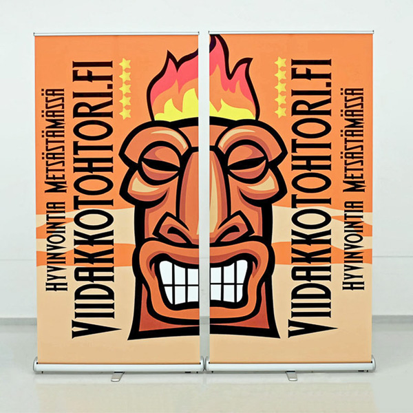 Rollup mainos Viidakkotohtori