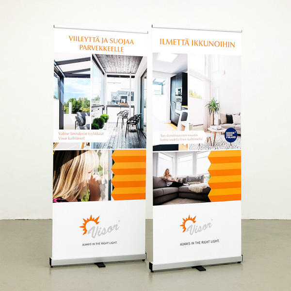 Täysin uudenlainen roll up - Minimal Rollup - kestävää, mutta kevyttä